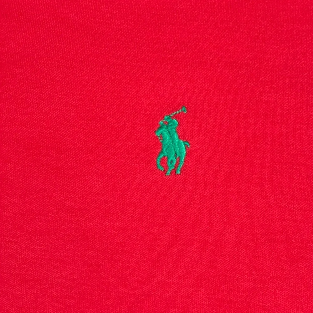 Polo Ralph Lauren Polo Shirt Mens M Red Cotton Pique‎ Pony Short Sleeve